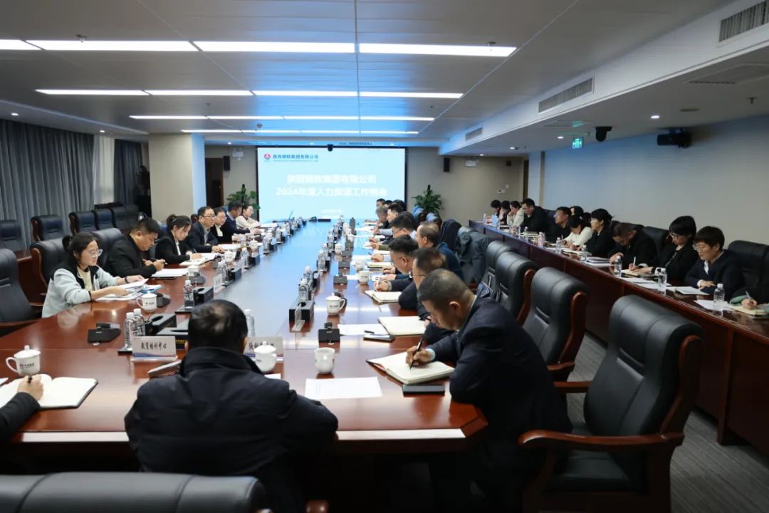 凝聚人力資源力量 助推企業高質量發展—陜鋼集團召開2024年度人力資源工作例會
