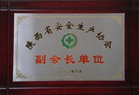 陜西省安全生產協會副會長單位